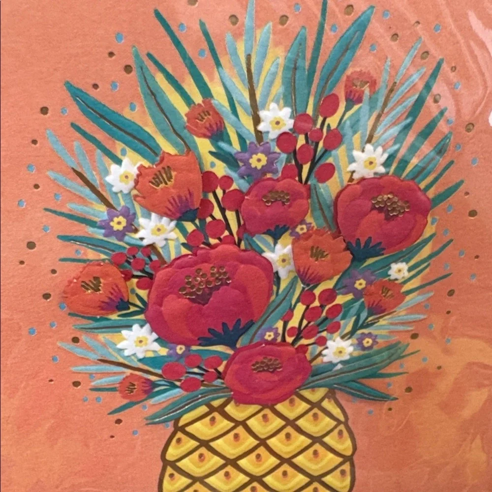 🆕Papyrus Pineapple Birthday Greeting Card
